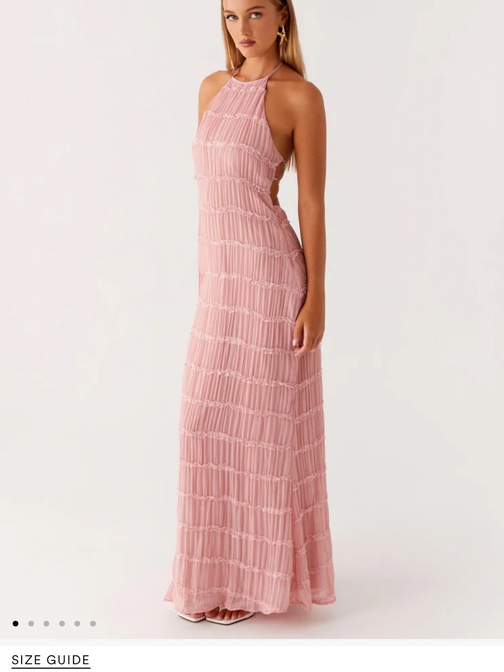 Peppermayo Aullie Maxi Dress - Pink